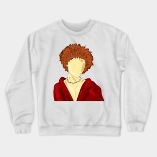 ice spice tiktok design sticker Crewneck Sweatshirt